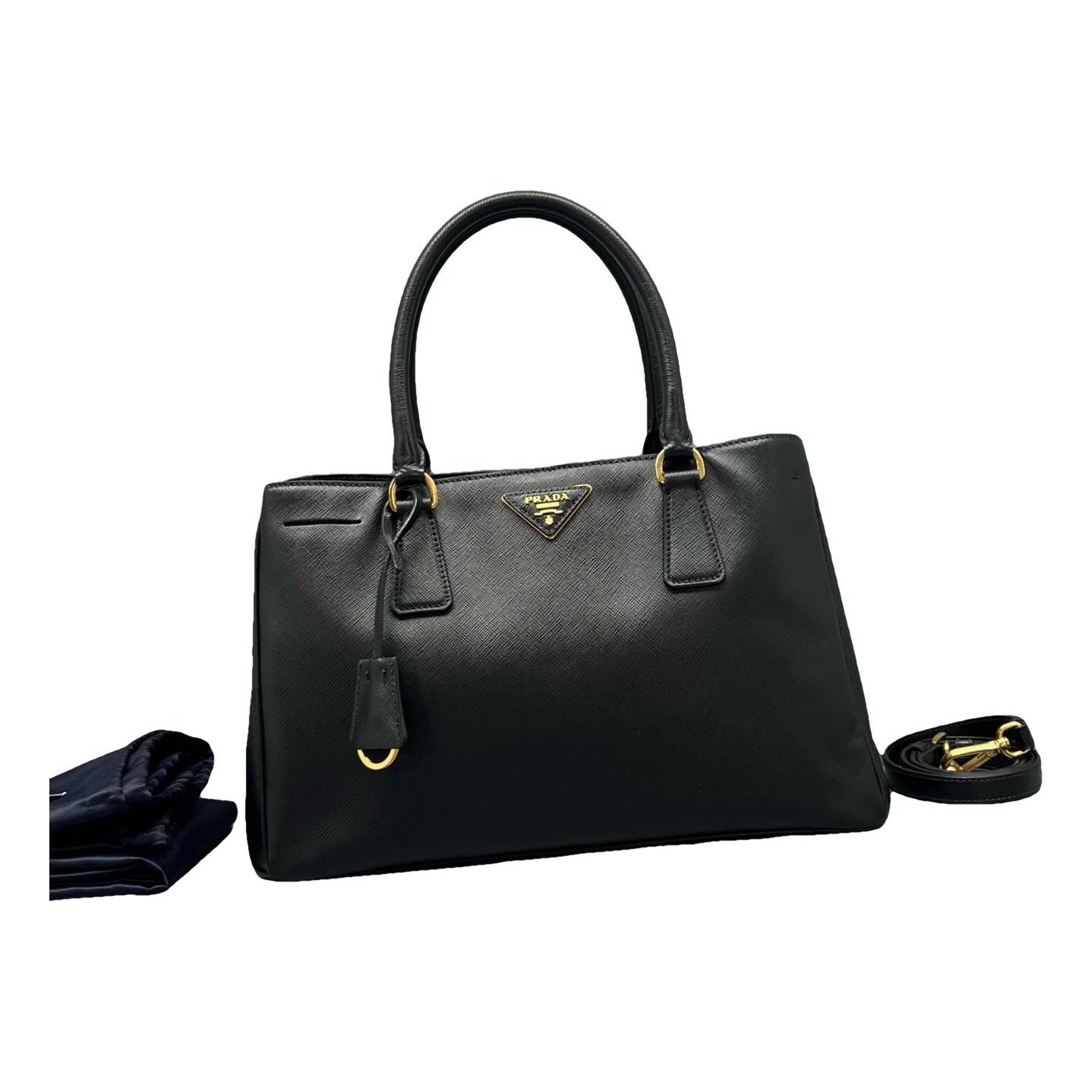 Galleria leather handbag