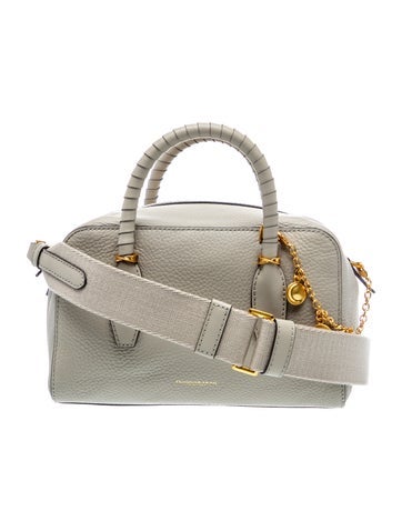 Leather Top Handle Bag
