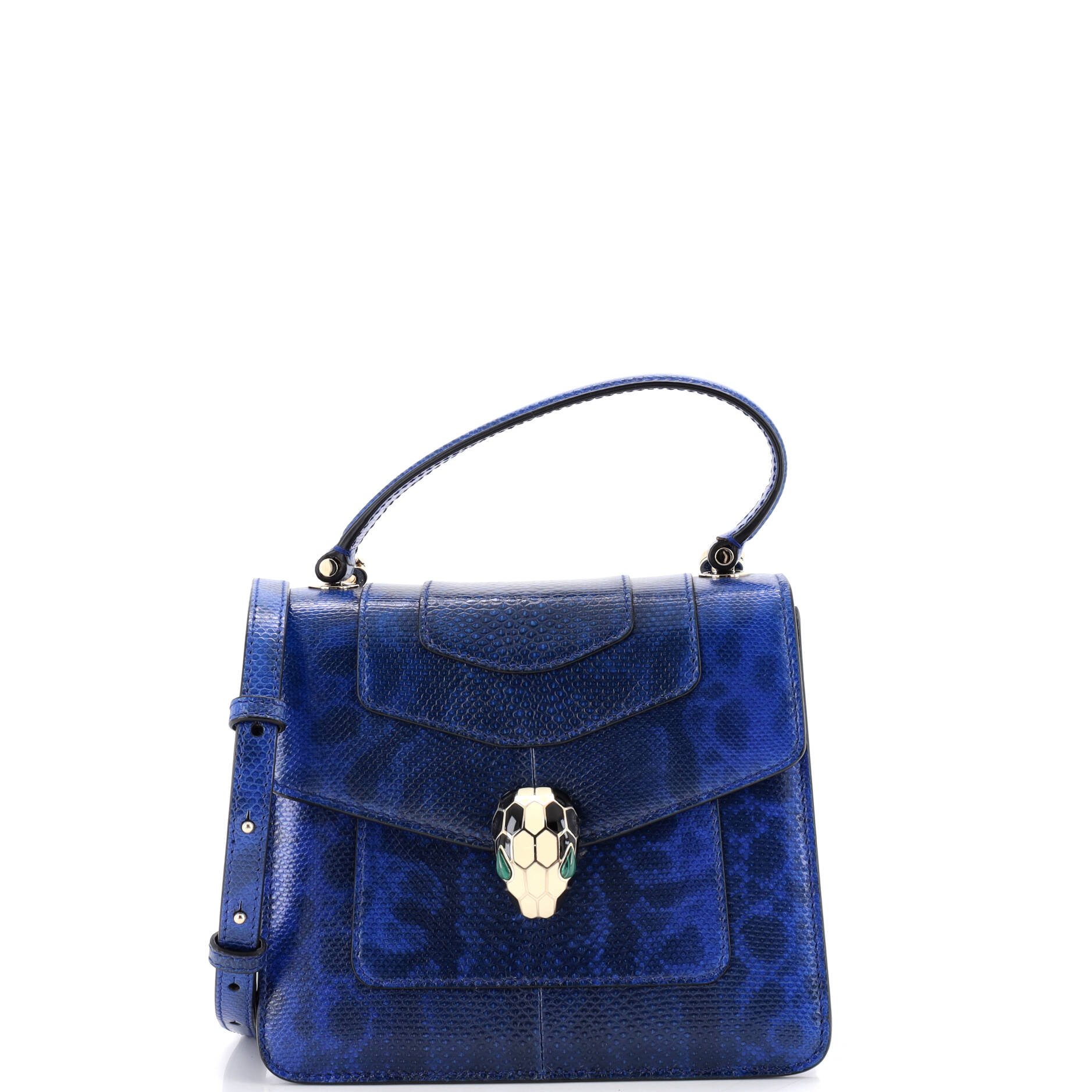 Serpenti Forever Top Handle Bag Karung Small