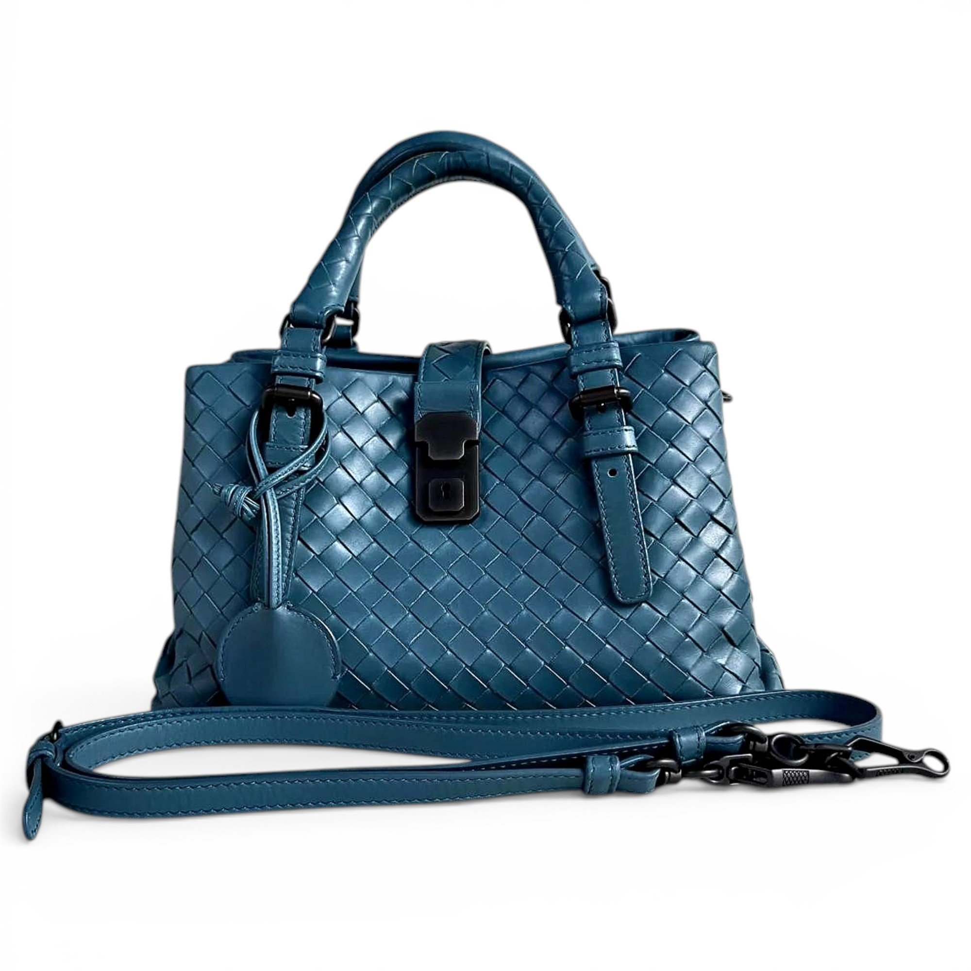 Roma leather satchel