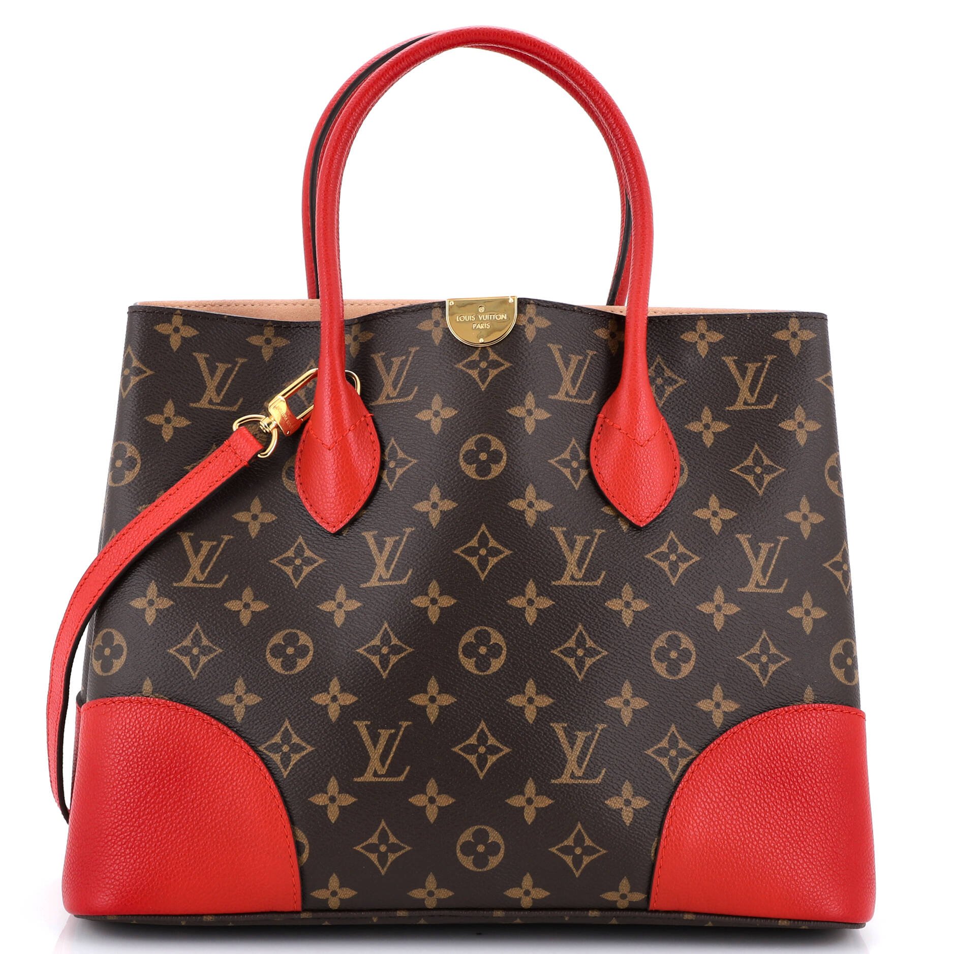 Flandrin Handbag Monogram Canvas and Leather
