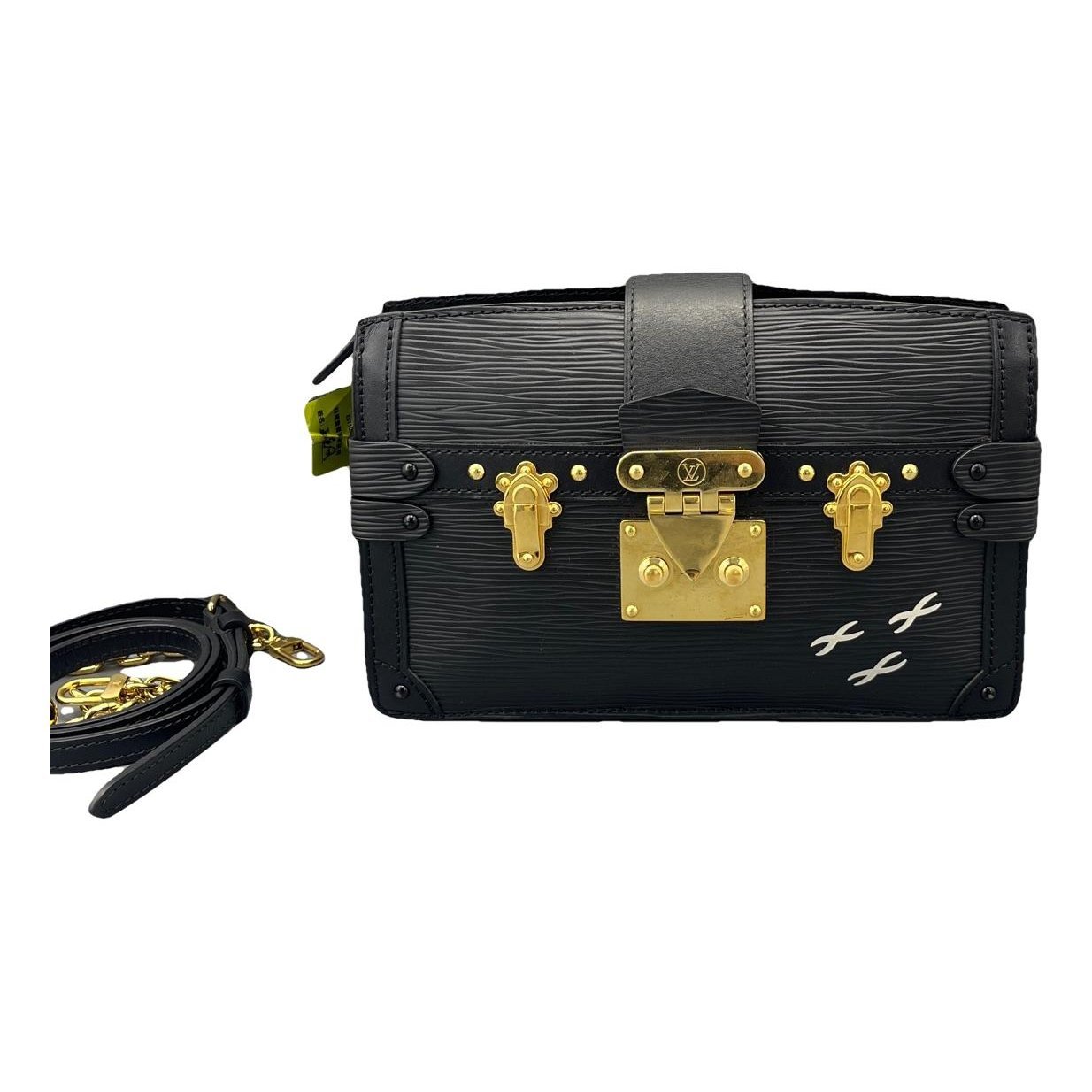 Pochette Trunk leather handbag
