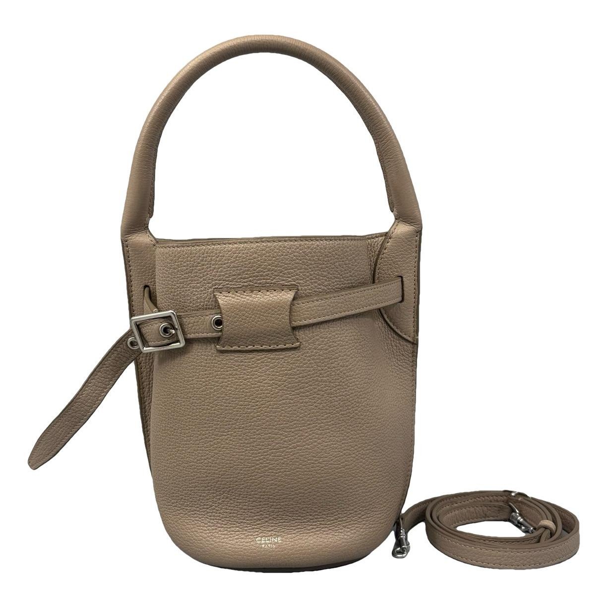 Big Bag leather handbag