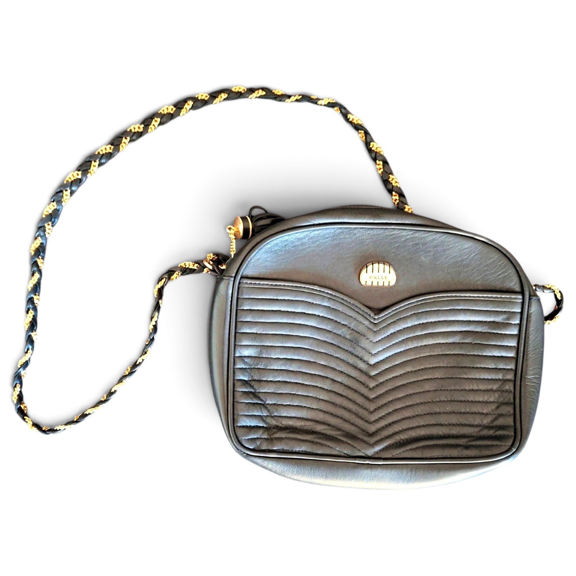 Leather crossbody bag