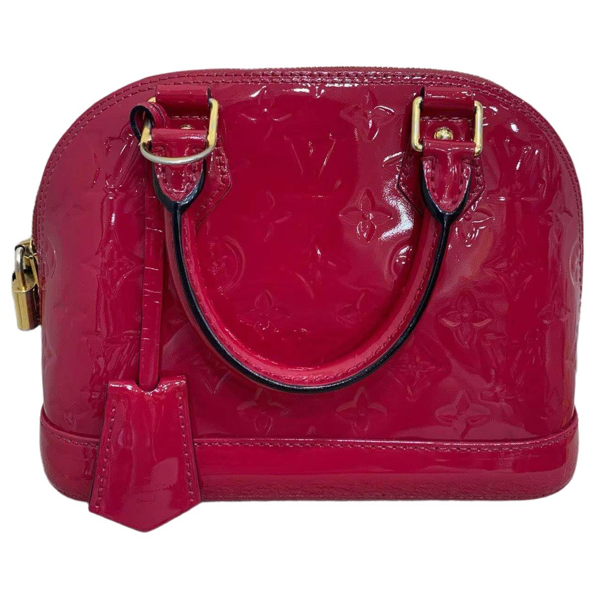 Alma BB patent leather handbag