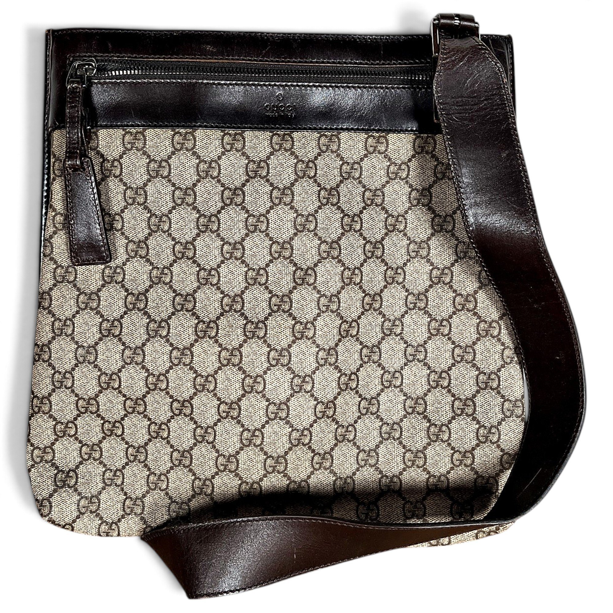 Leather crossbody bag