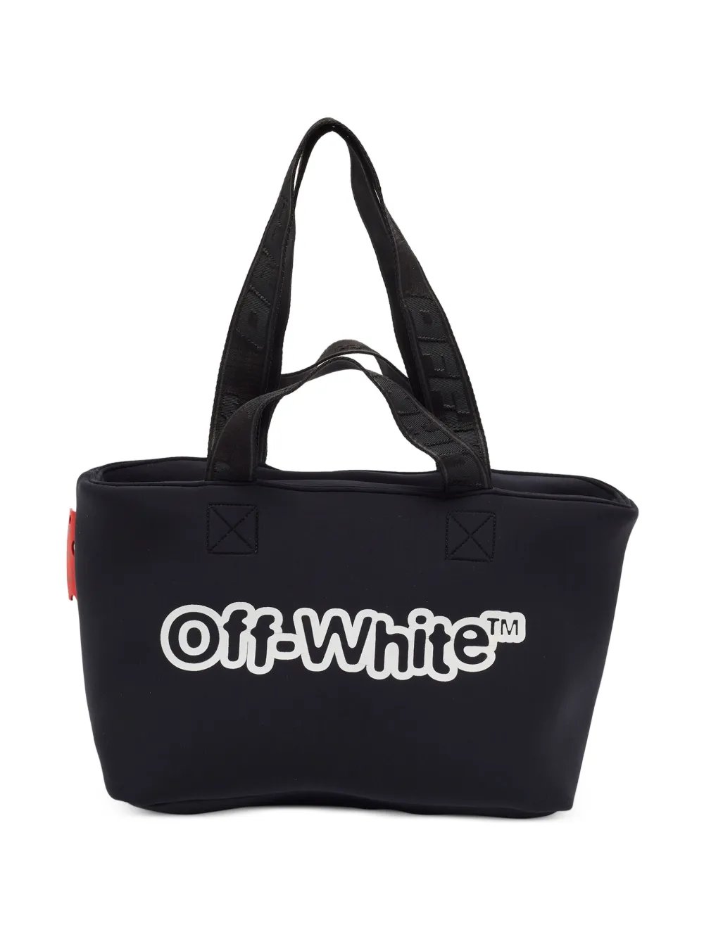 Commercial logo-print tote bag