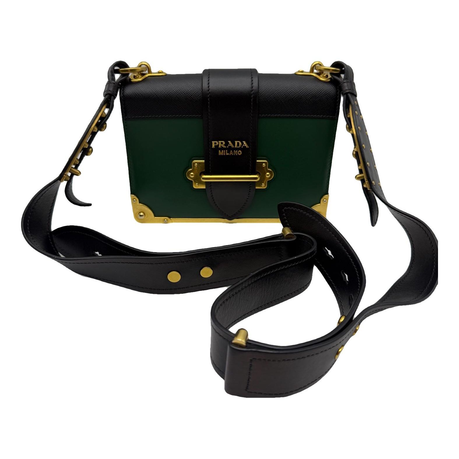 Cahier leather crossbody bag