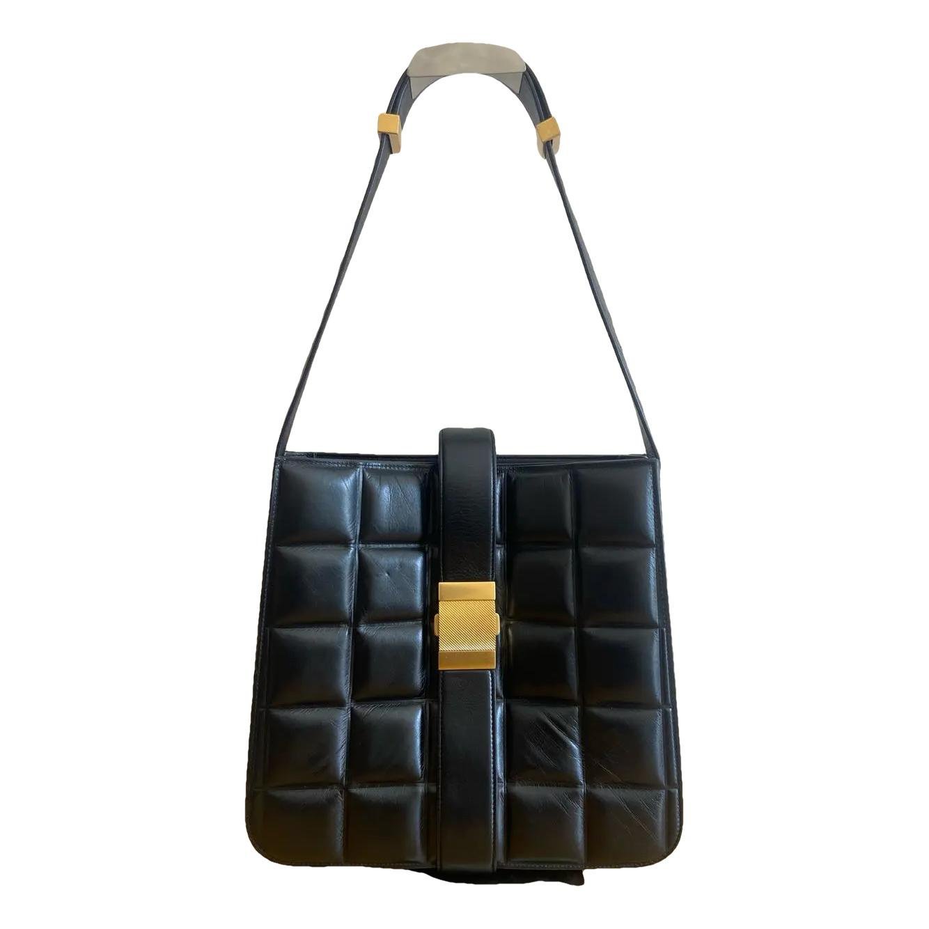 Marie Padded leather handbag