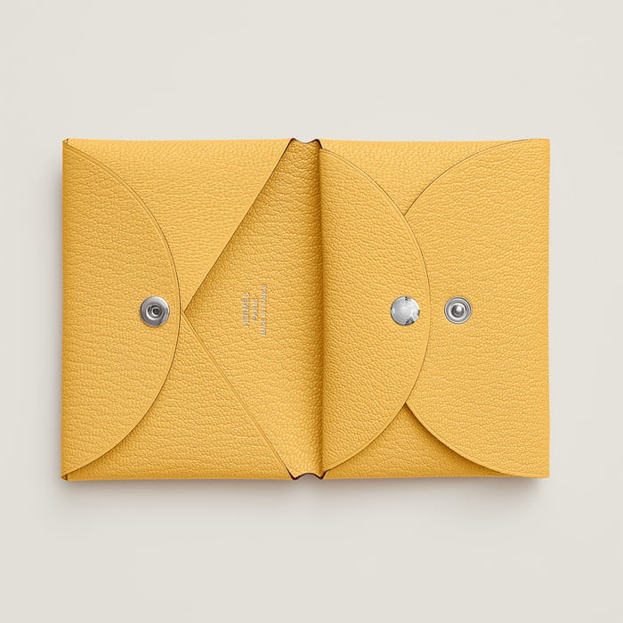 Jaune Mango Calvi Duo Compact Card Holder