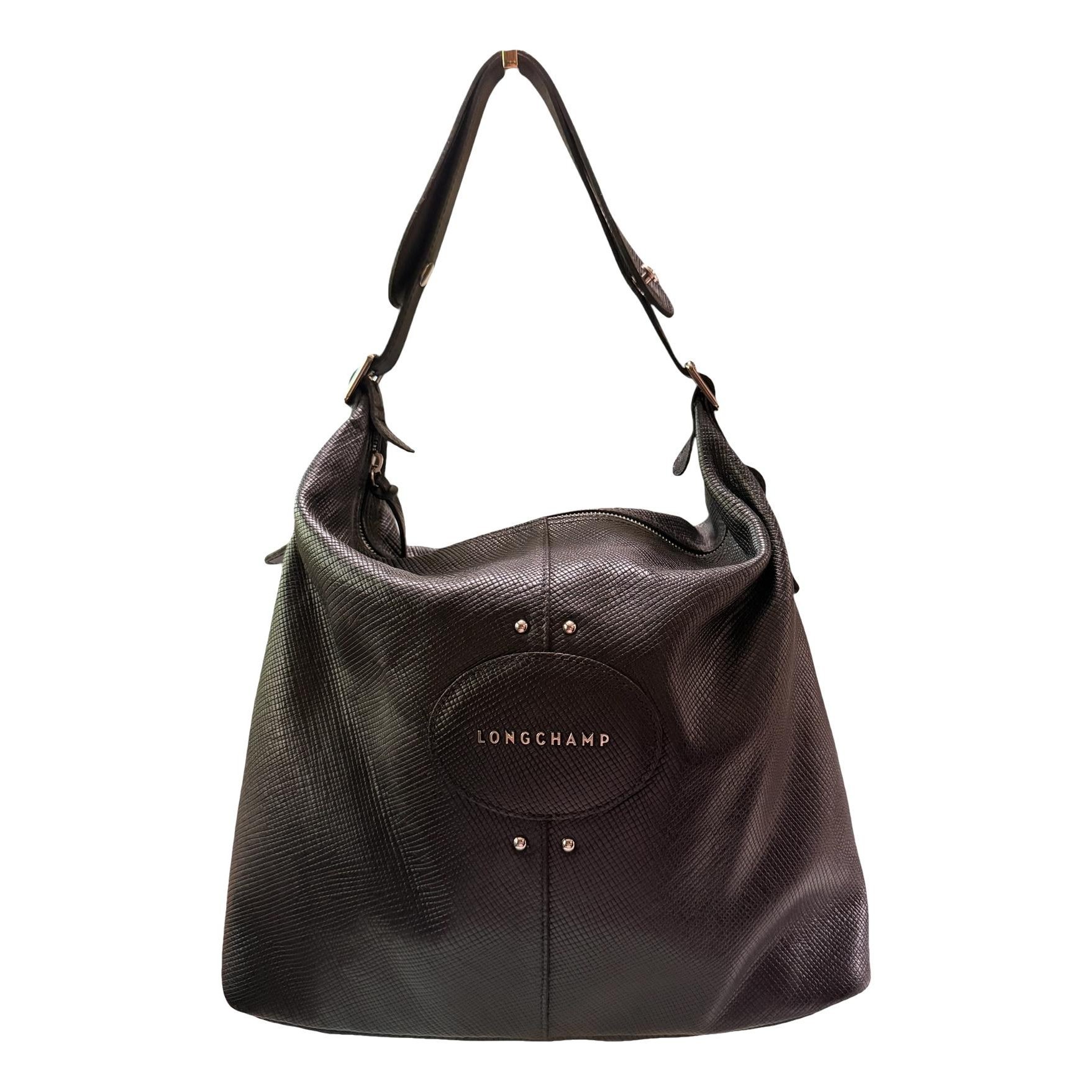 Pliage leather tote