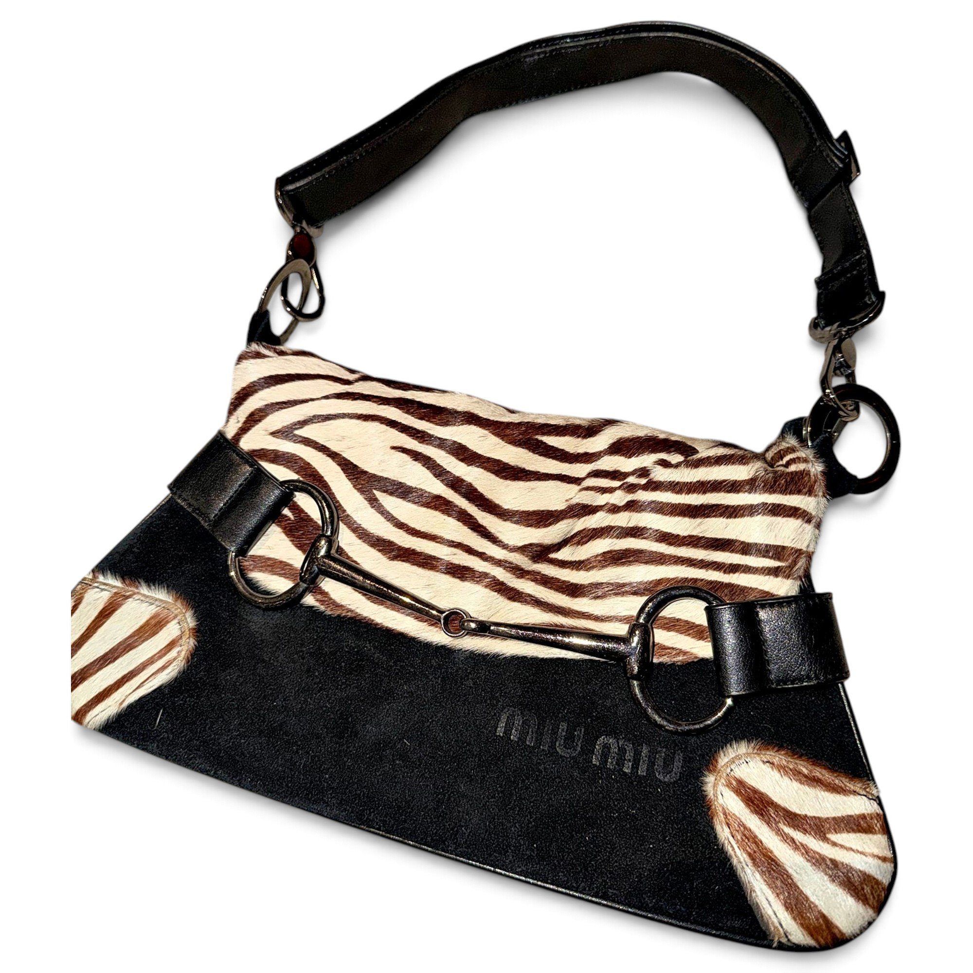 Miu Miu Pony-style calfskin handbag