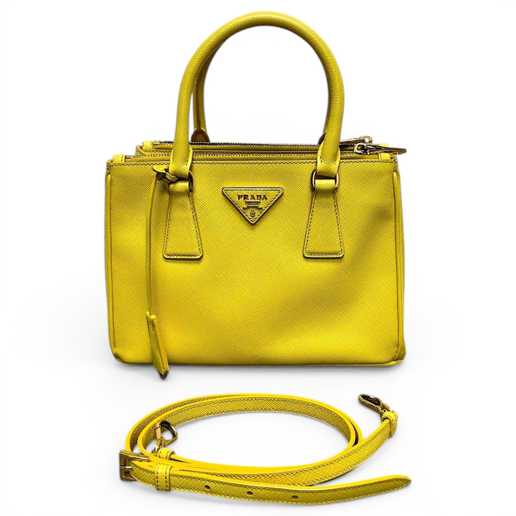 Galleria leather handbag