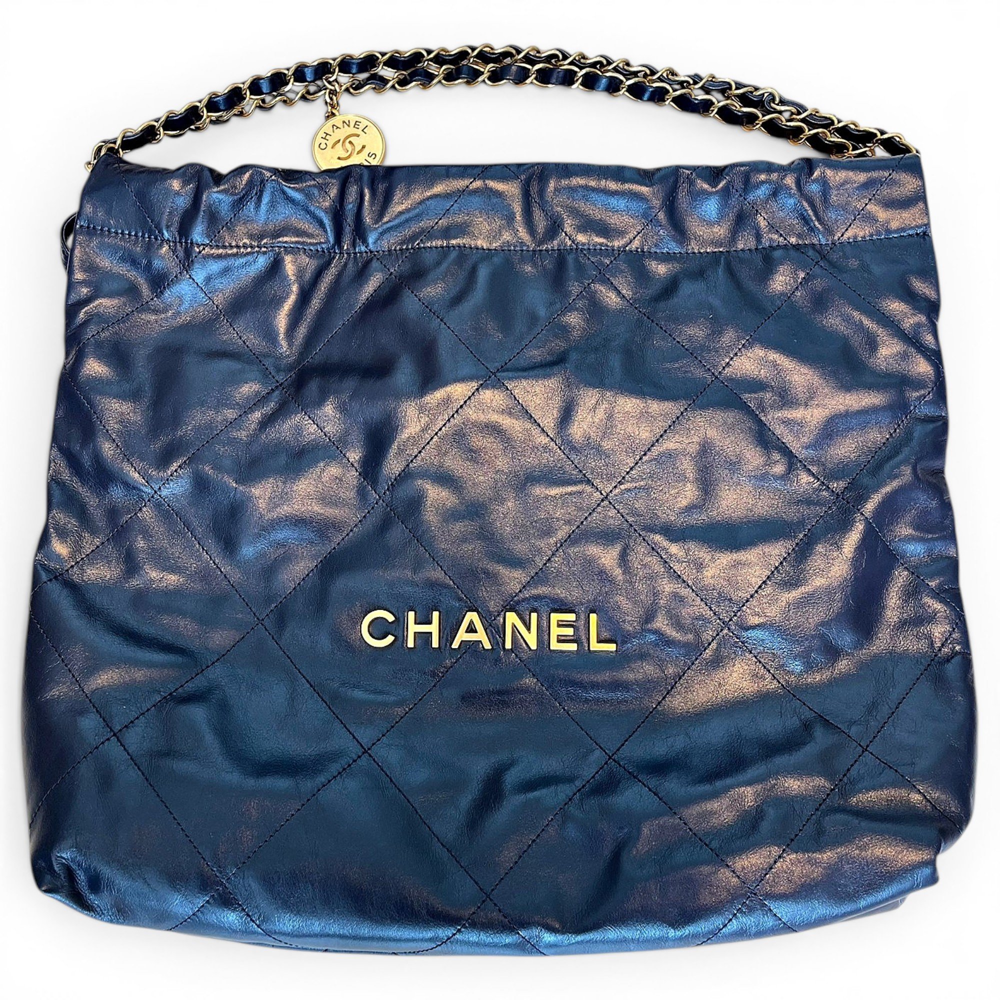 Chanel 22 leather handbag