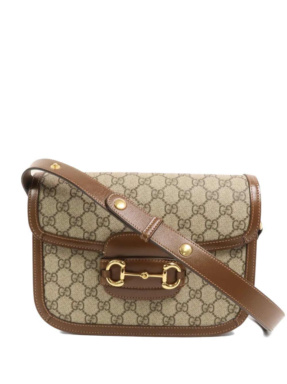 1955 GG horsebit-detail shoulder bag