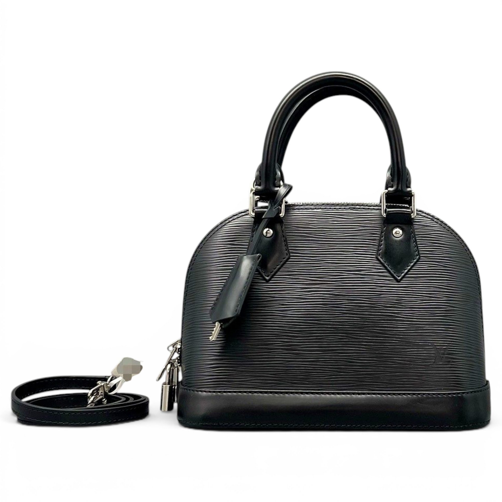 Louis Vuitton Alma BB leather handbag