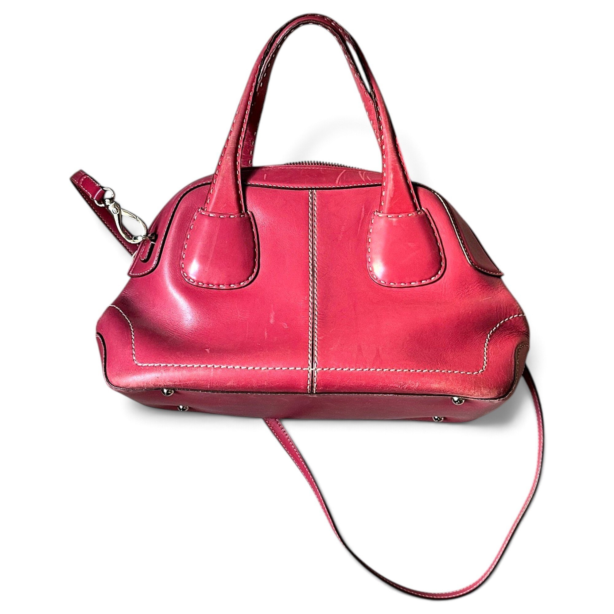 Tod's Leather bowling bag
