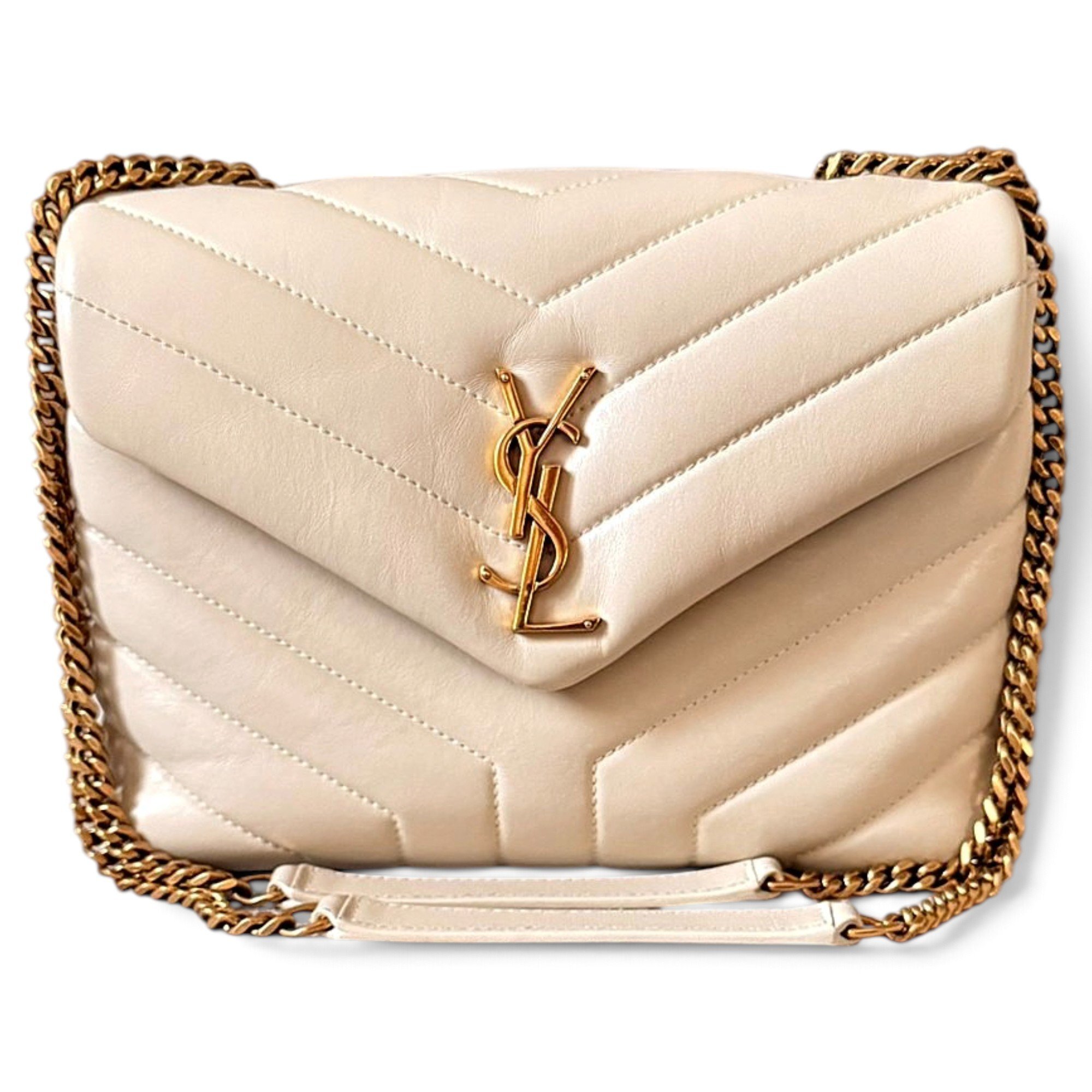 Loulou leather crossbody bag