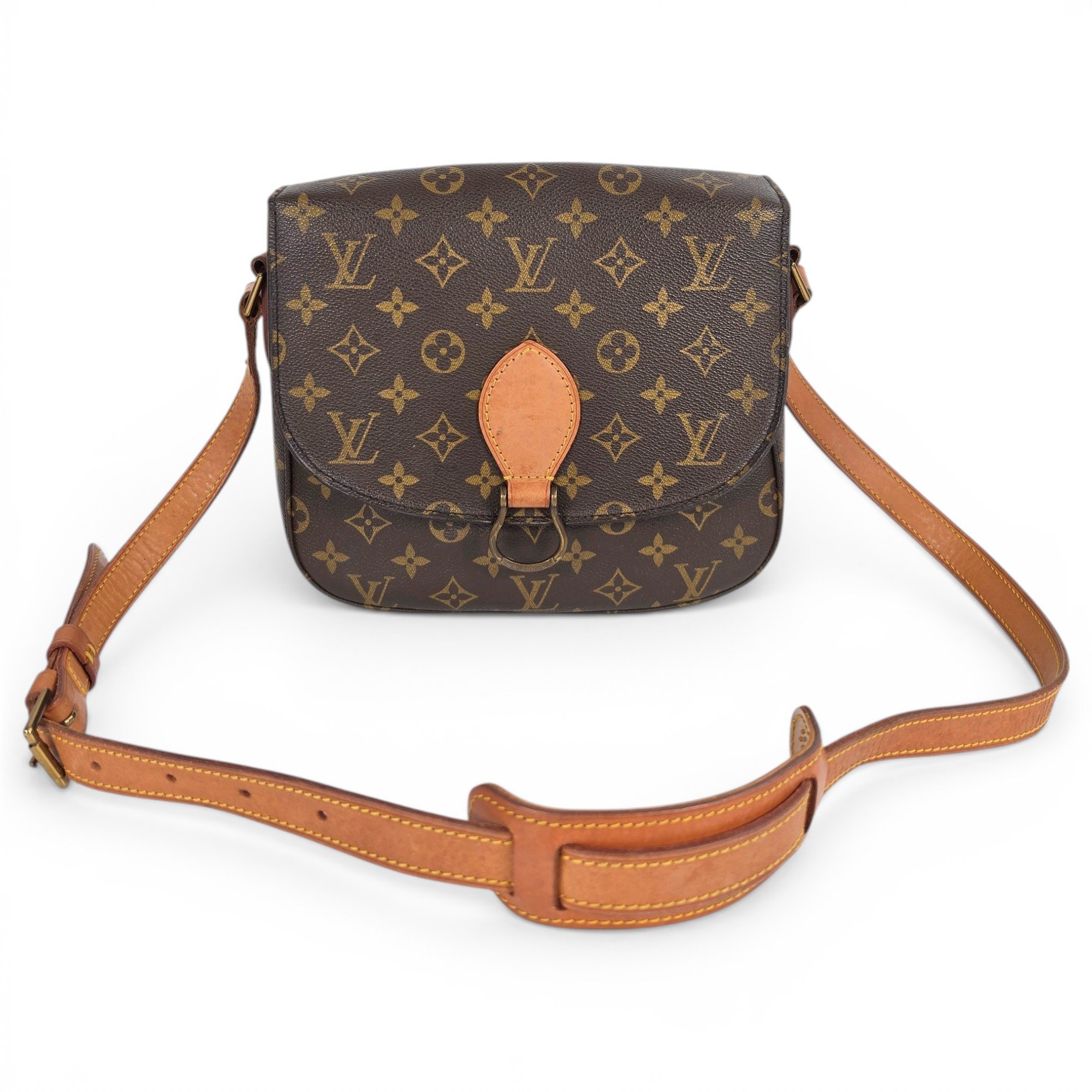 Saint Cloud vintage leather crossbody bag