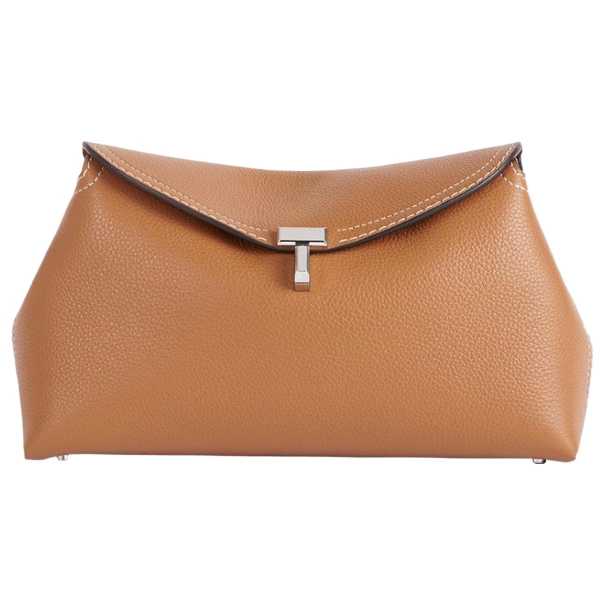 Toteme T-Lock leather handbag
