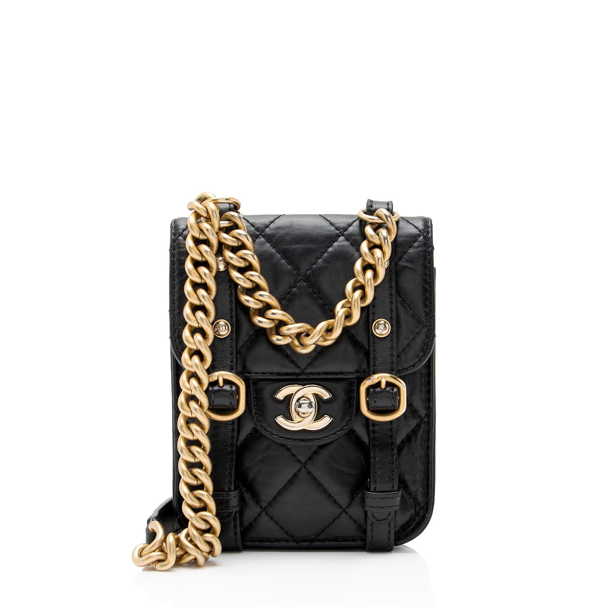 Leather crossbody bag