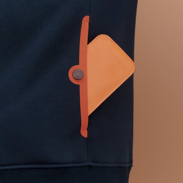 Navy Hermès Fit Sweatshirt