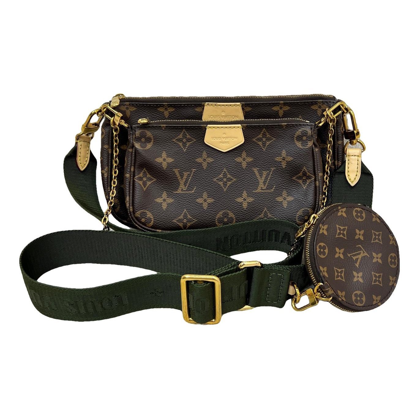 Multi Pochette Accessoires leather handbag