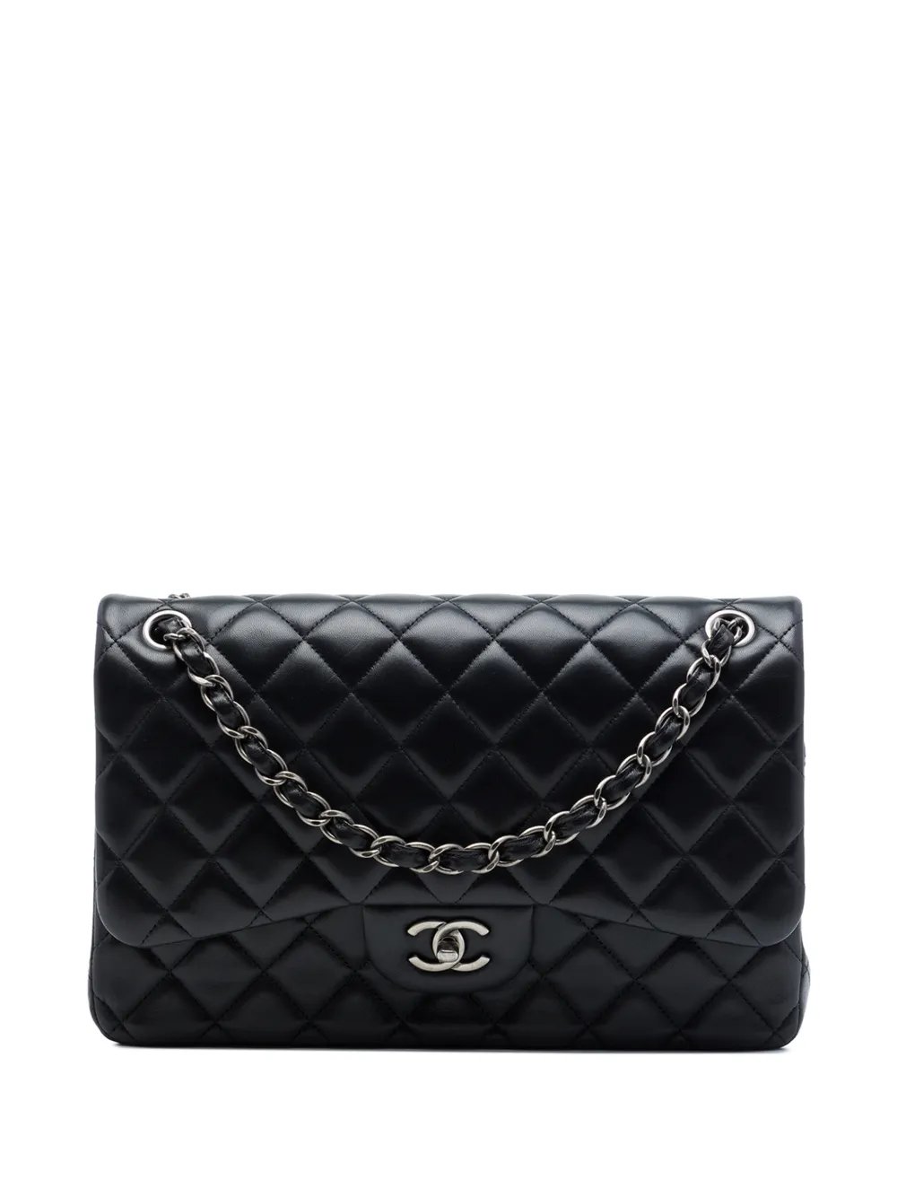 2014 Jumbo Classic Lambskin Double Flap shoulder bag