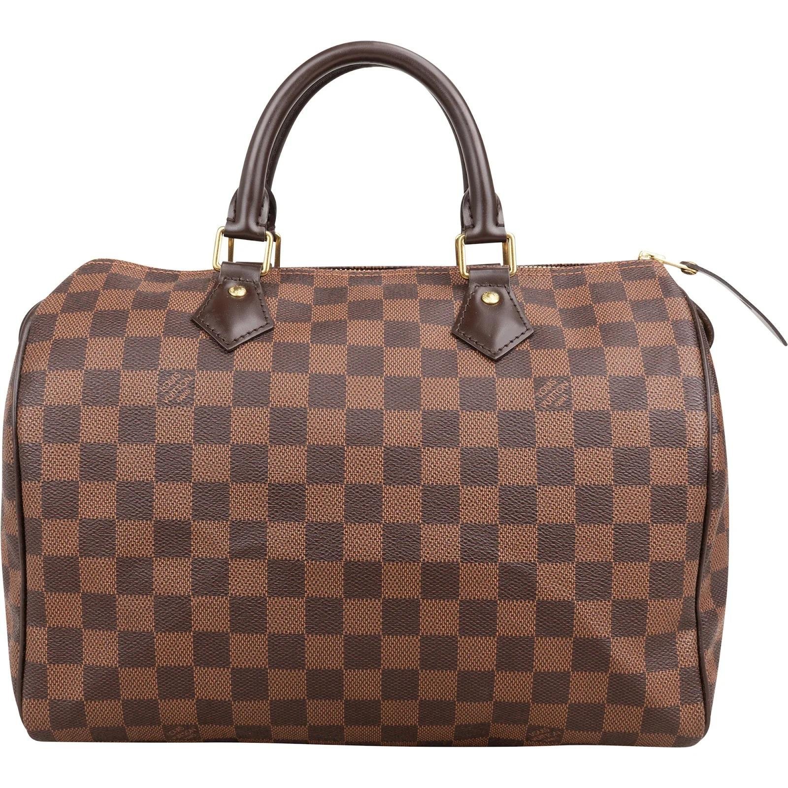 Speedy leather handbag