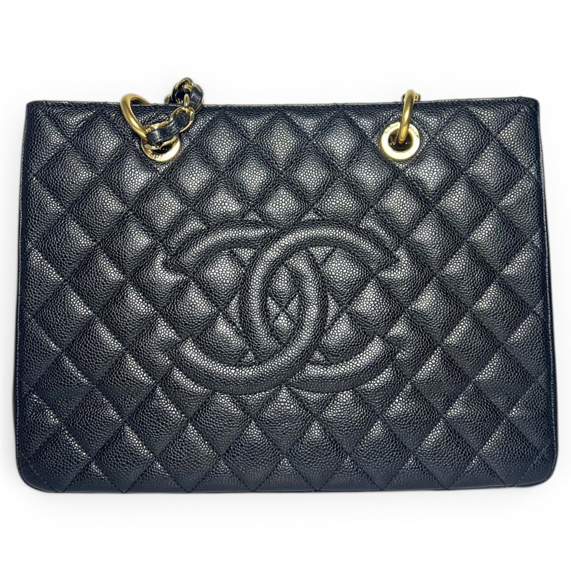 Grand shopping leather tote