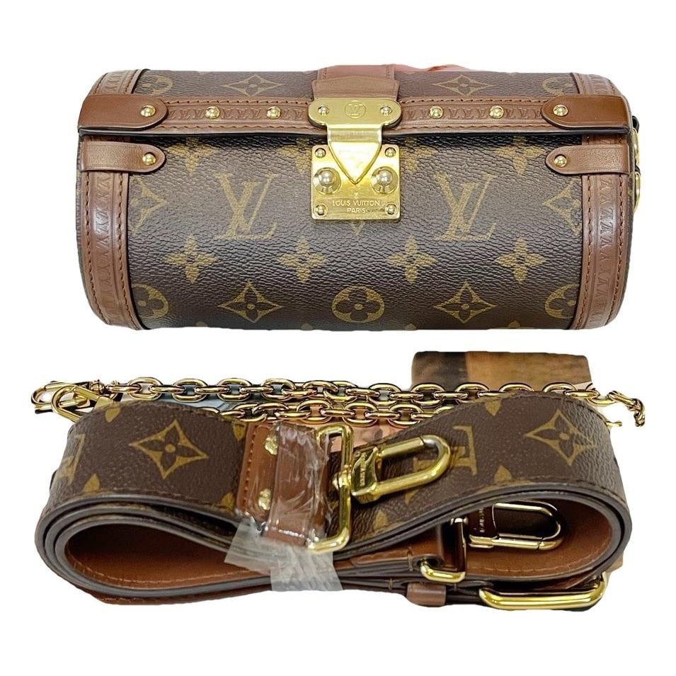 Papillon Trunk leather handbag