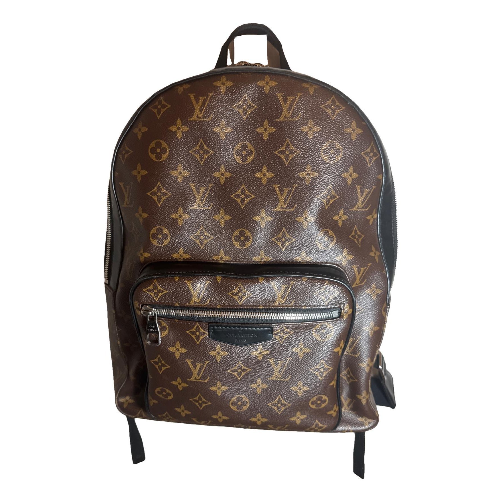 Leather backpack