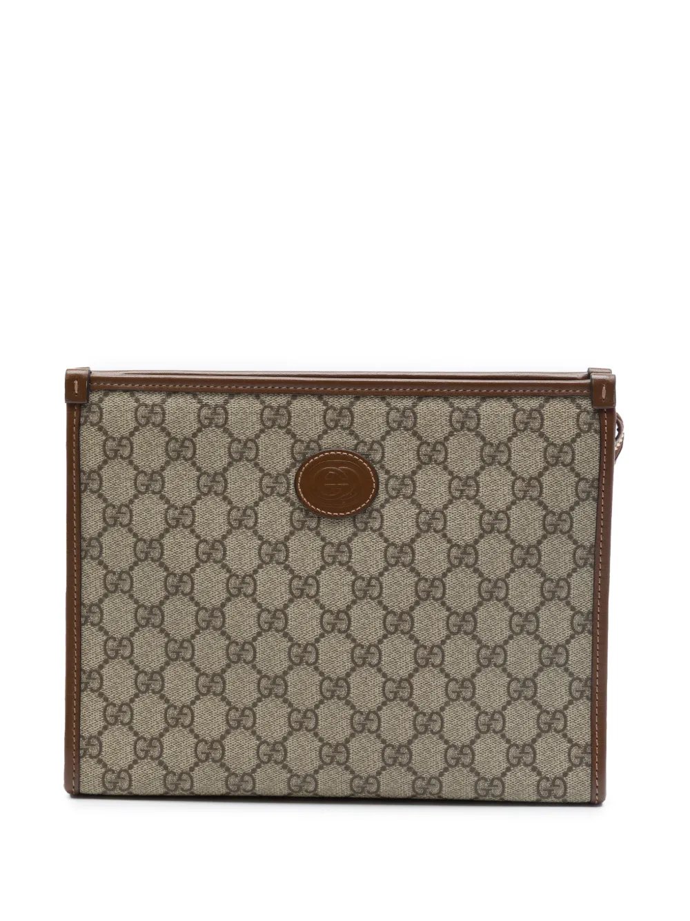 2016-2026 GG Supreme Retro Interlocking G clutch bag