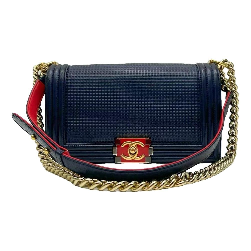 Boy leather crossbody bag