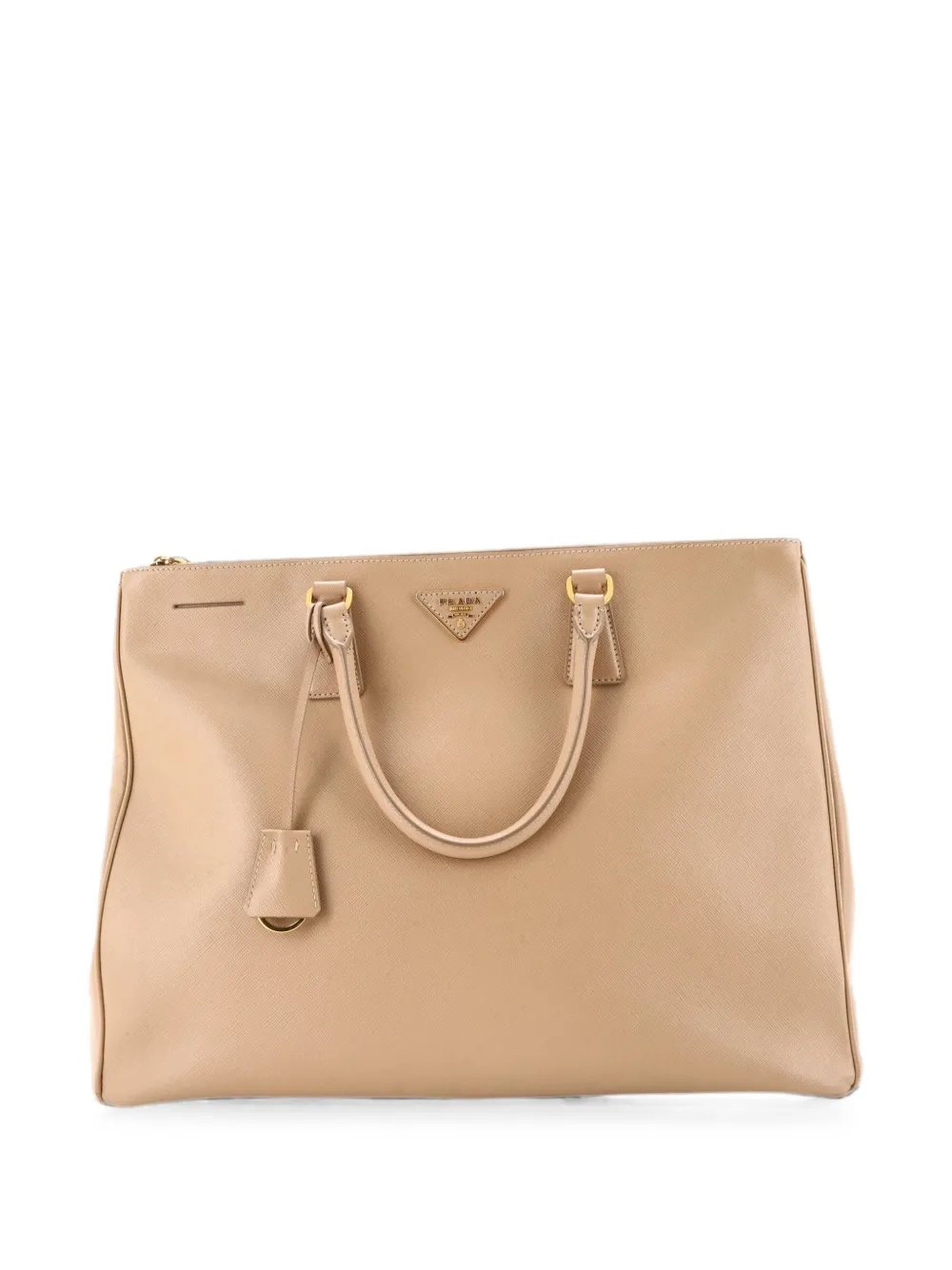 Prada Double Zip Lux Saffiano Leather XL tote bag