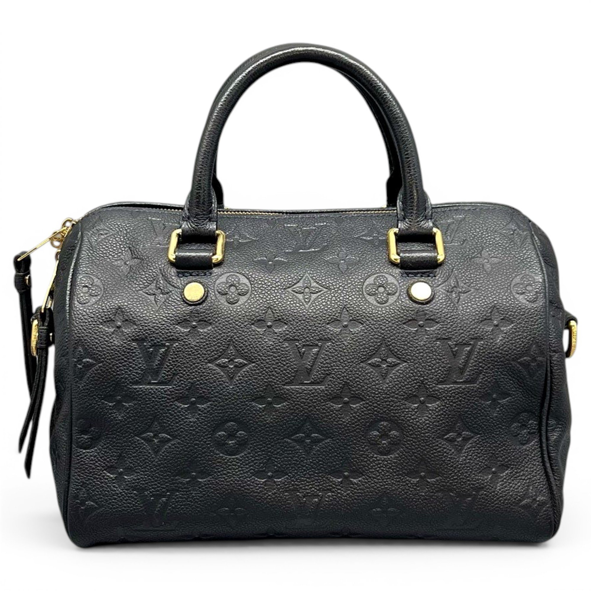 Speedy leather handbag