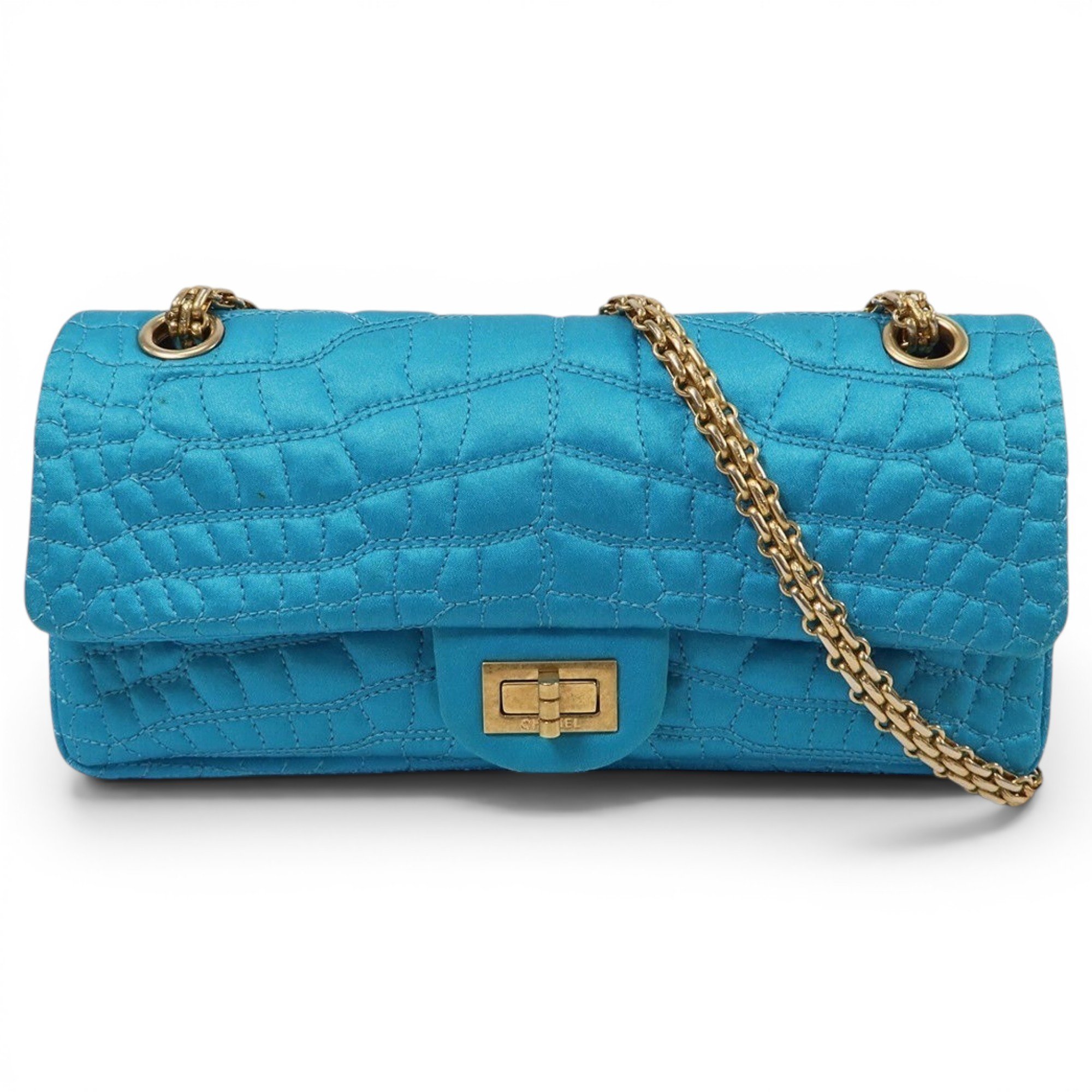 Wallet On Chain Double C cloth crossbody bag