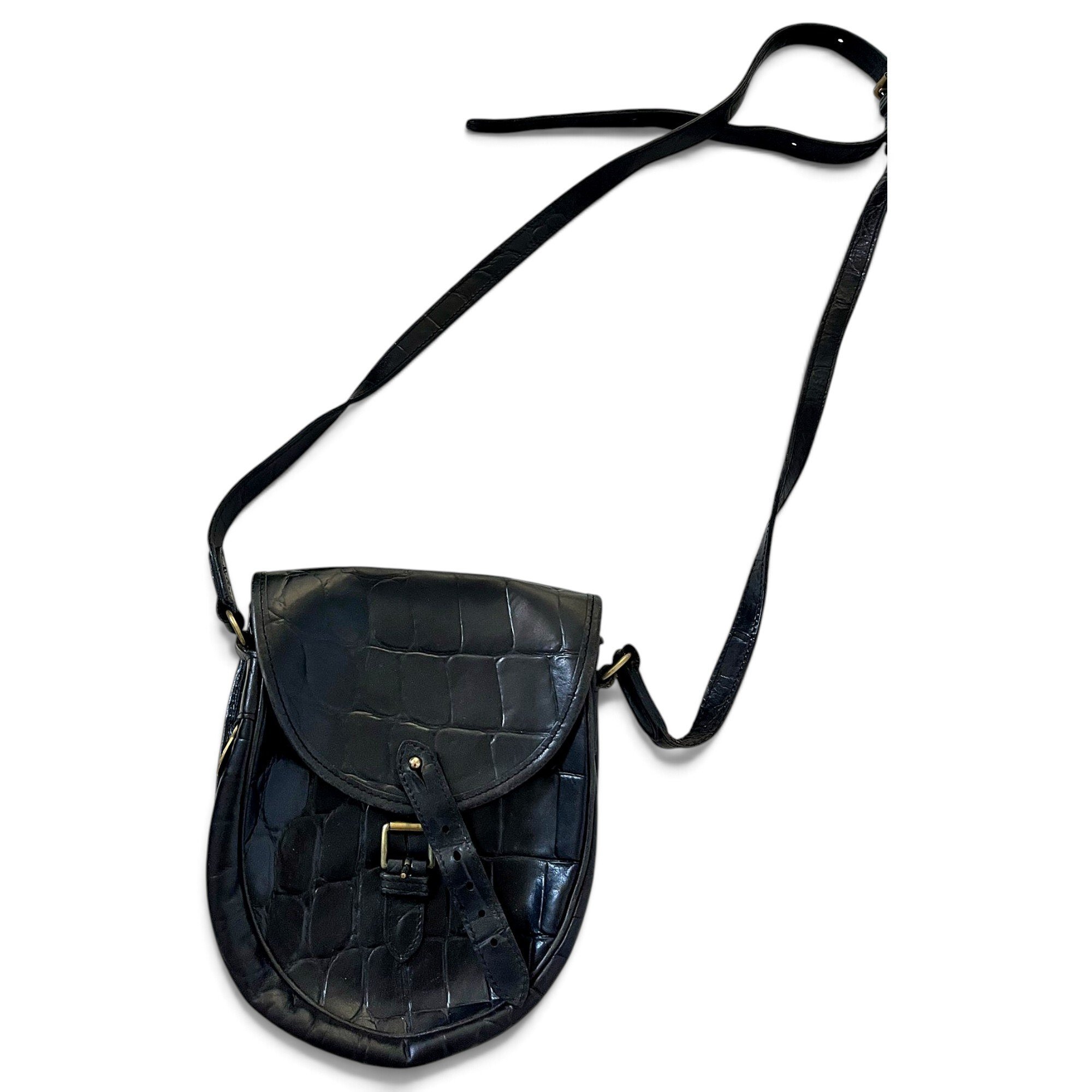Leather crossbody bag