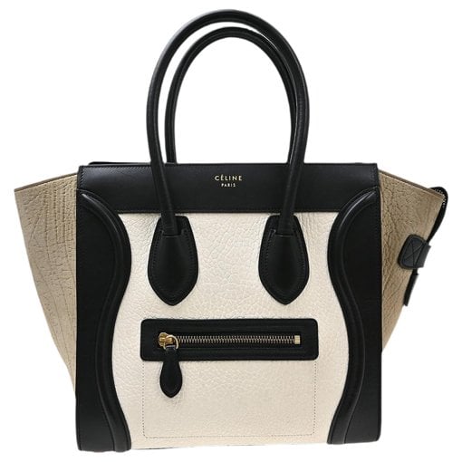 Luggage leather handbag