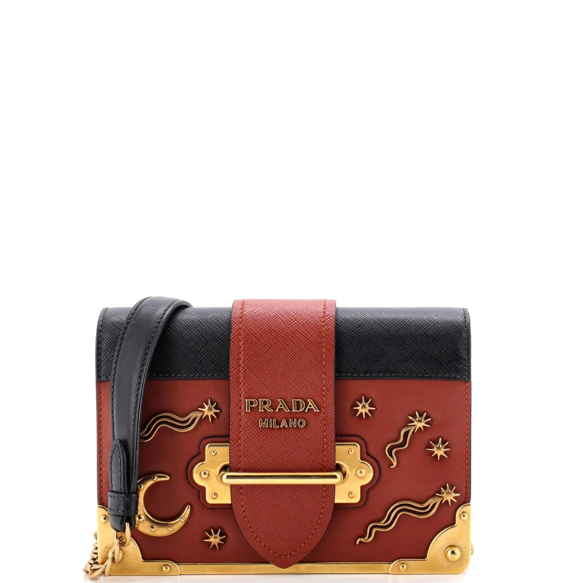 Leather crossbody bag