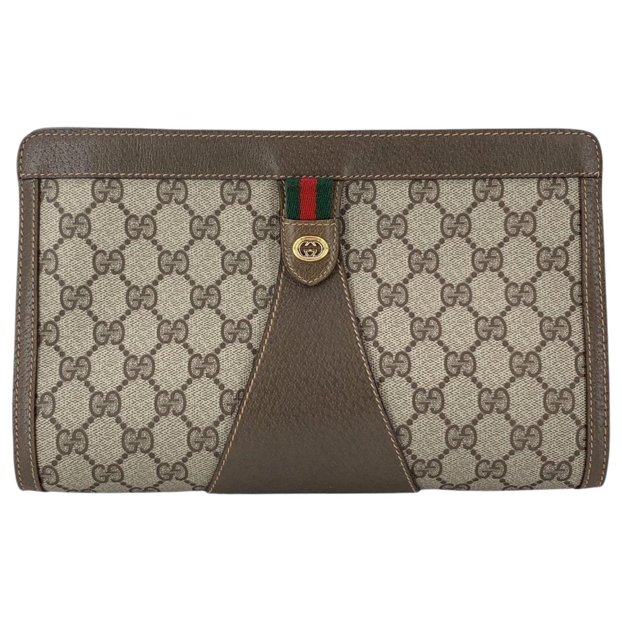 Ophidia cloth clutch bag