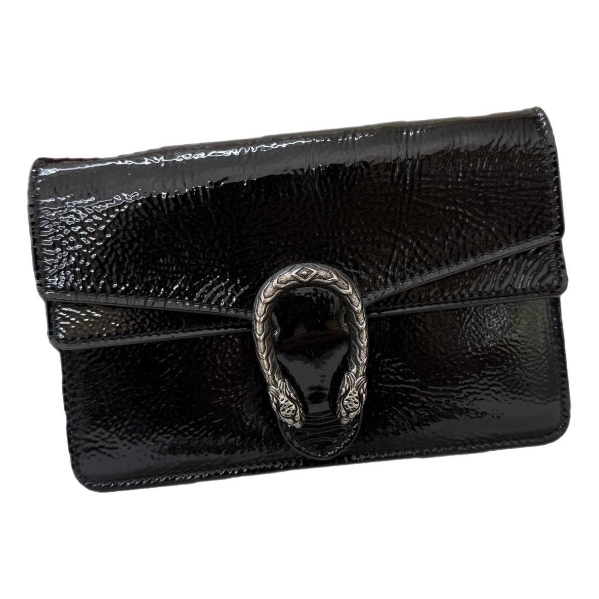 Dionysus Super Mini patent leather handbag