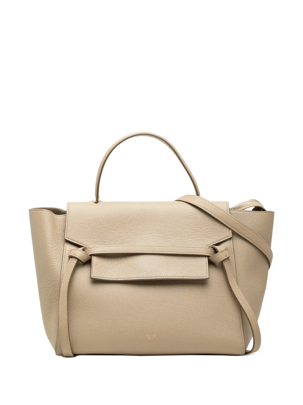 2017 Mini Grained Calfskin Belt Bag satchel