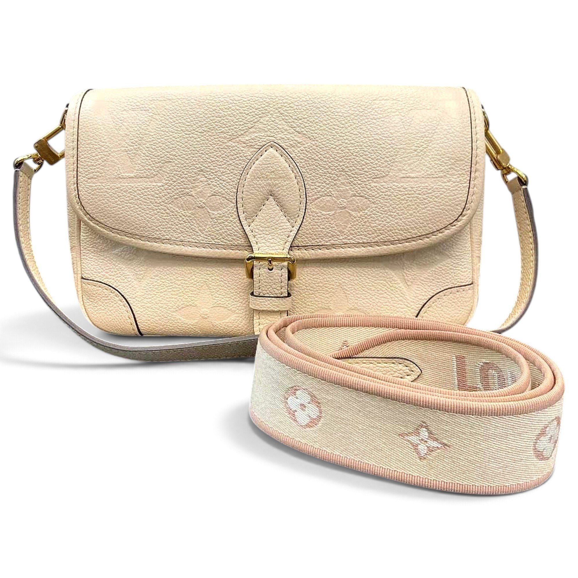 Diane leather crossbody bag