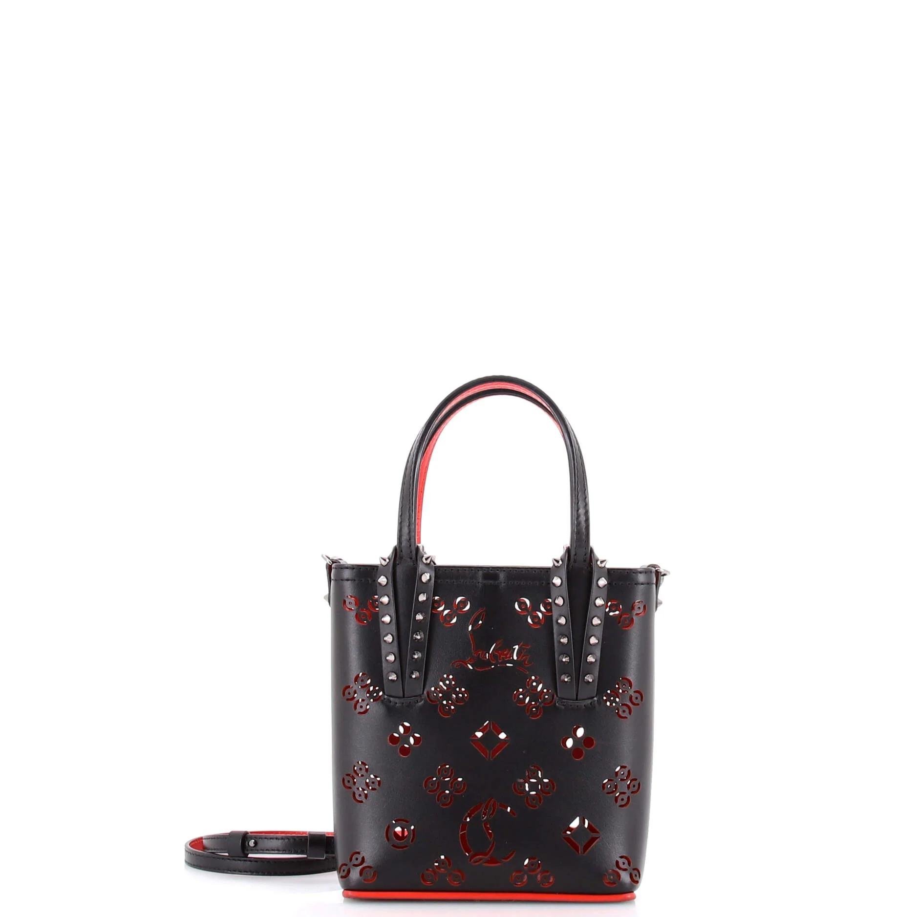 Leather tote