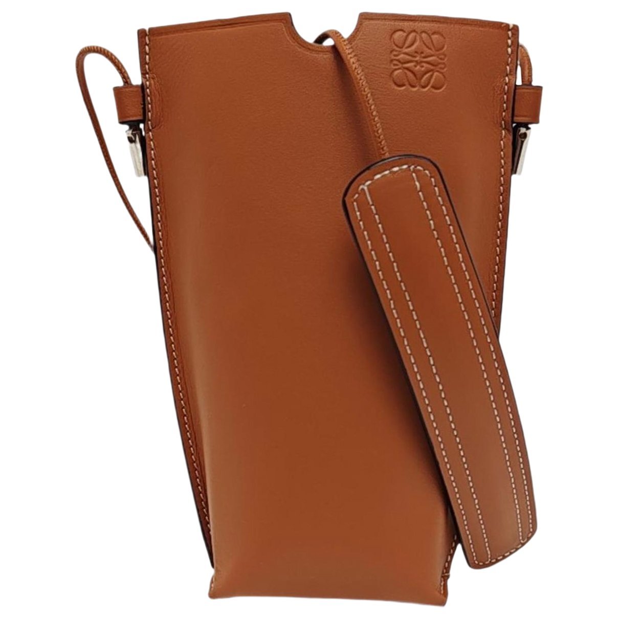 Leather crossbody bag