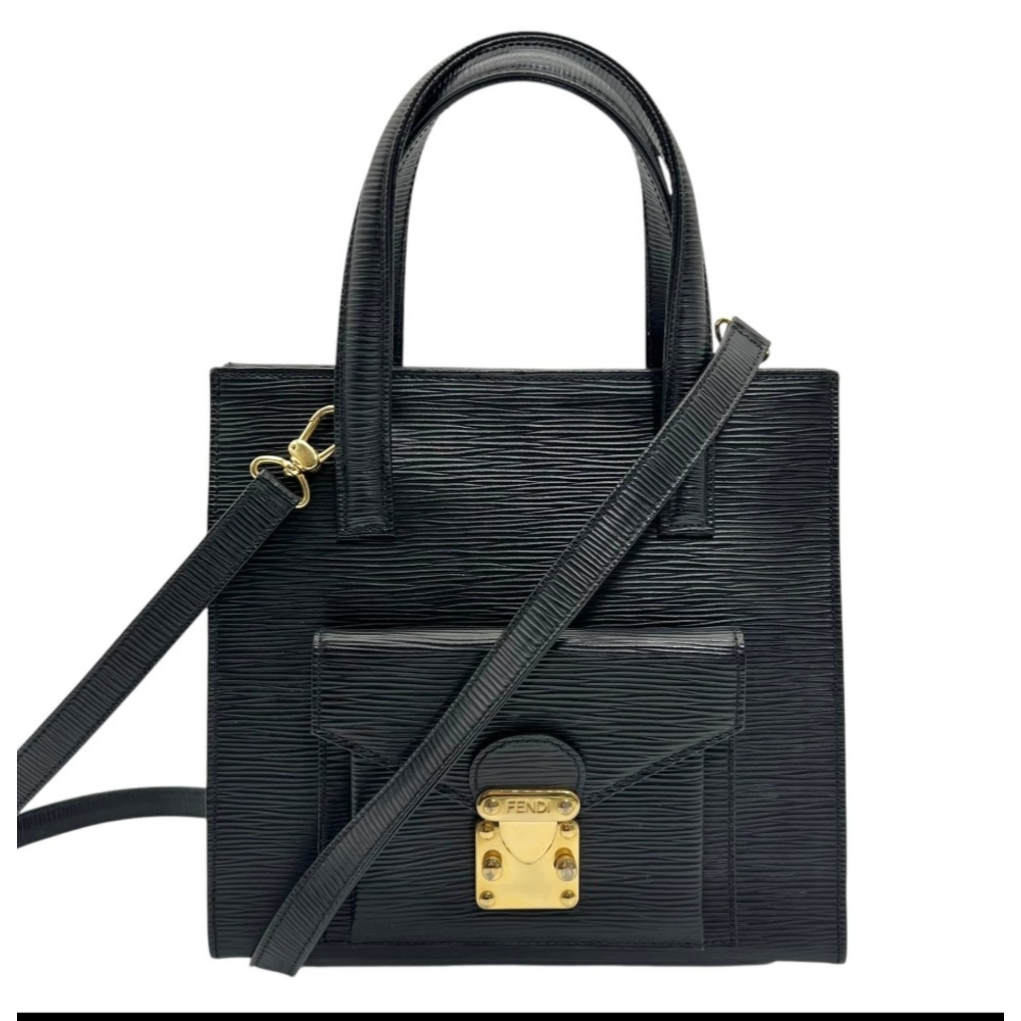 Leather handbag