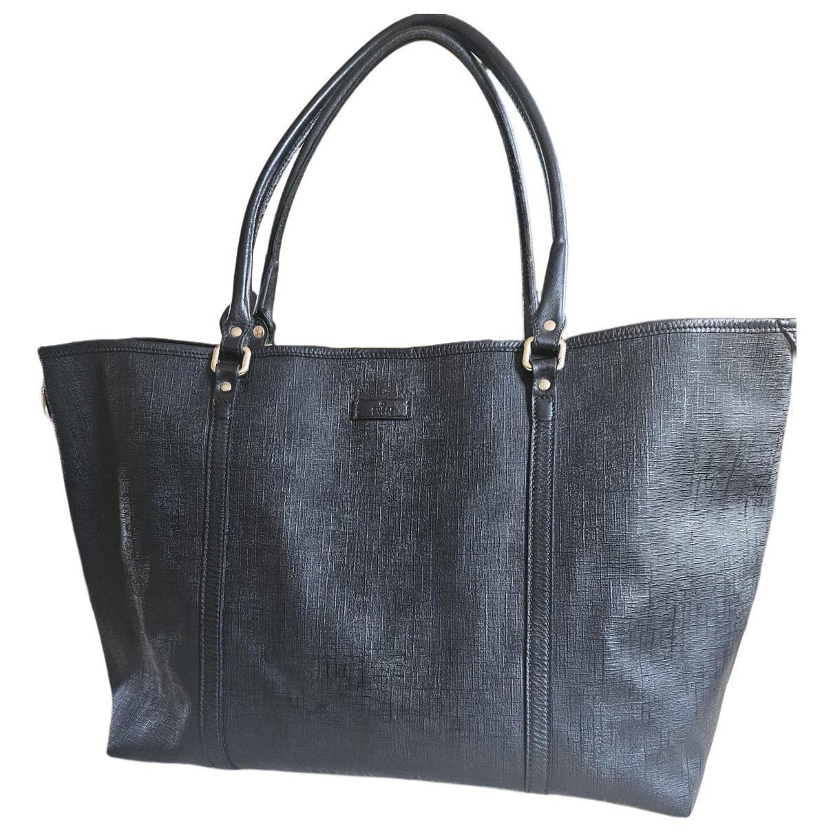 Leather tote