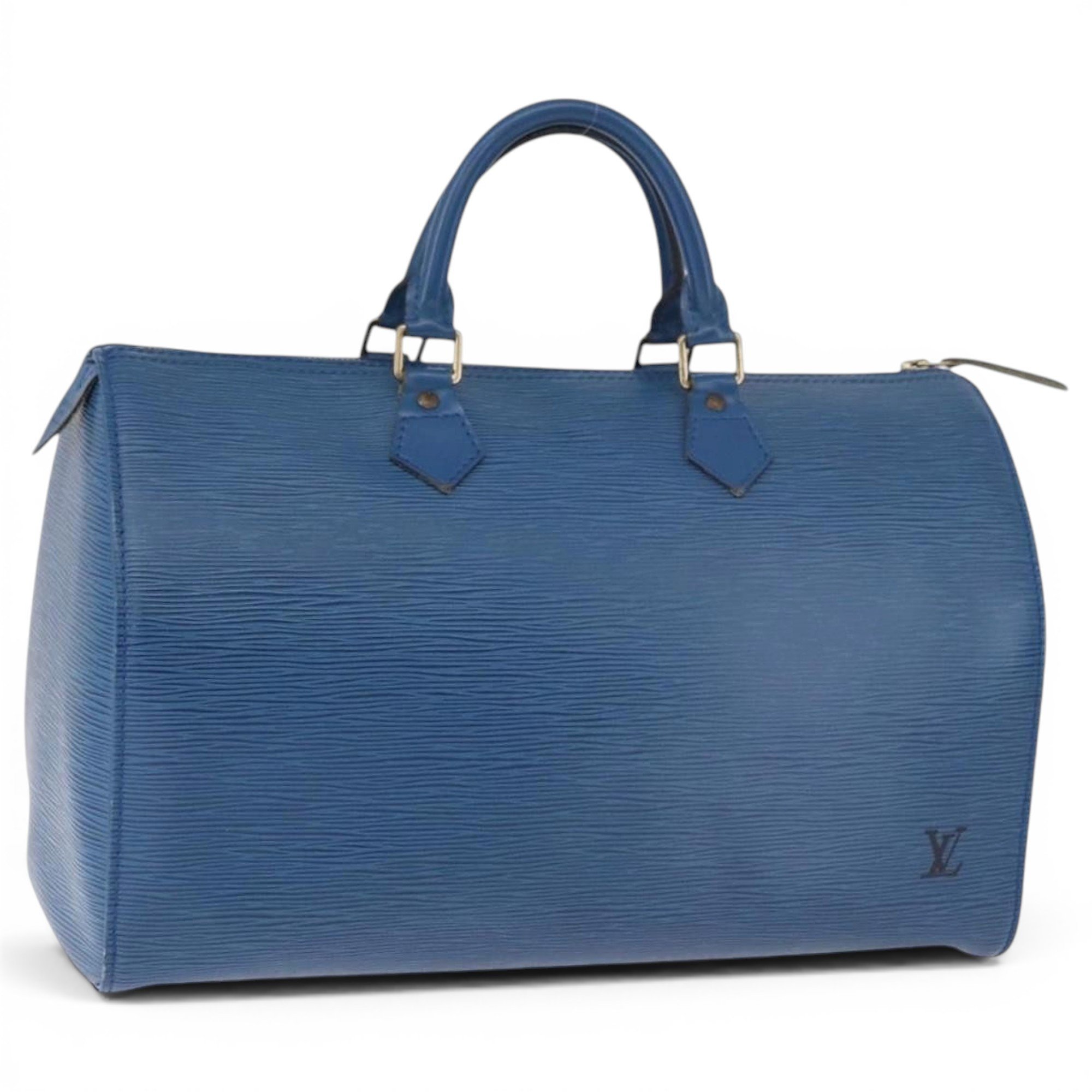 Speedy leather bowling bag