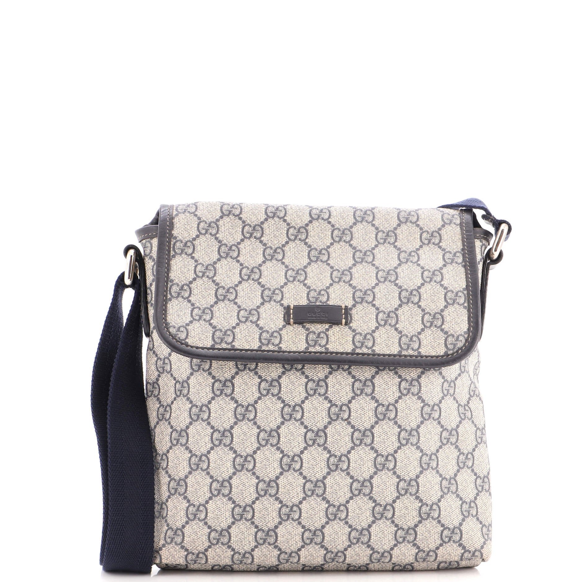 Flap Messenger GG Coated Canvas Small